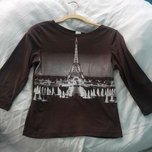 Eiffel Tower WOMANS shirt size large